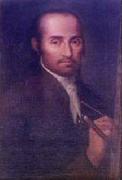 Miguel Cabrera Self portrait oil painting artist